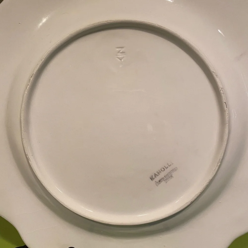 Square rooster plate - Picture 8 of 8